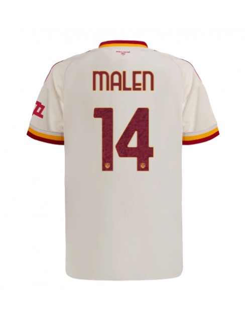 AS Roma Donyell Malen #14 Replika Borta Kläder 2026-27 Kortärmad AS Roma Donyell Malen #14 Replika Borta Kläder 2026-27 Kortärmad